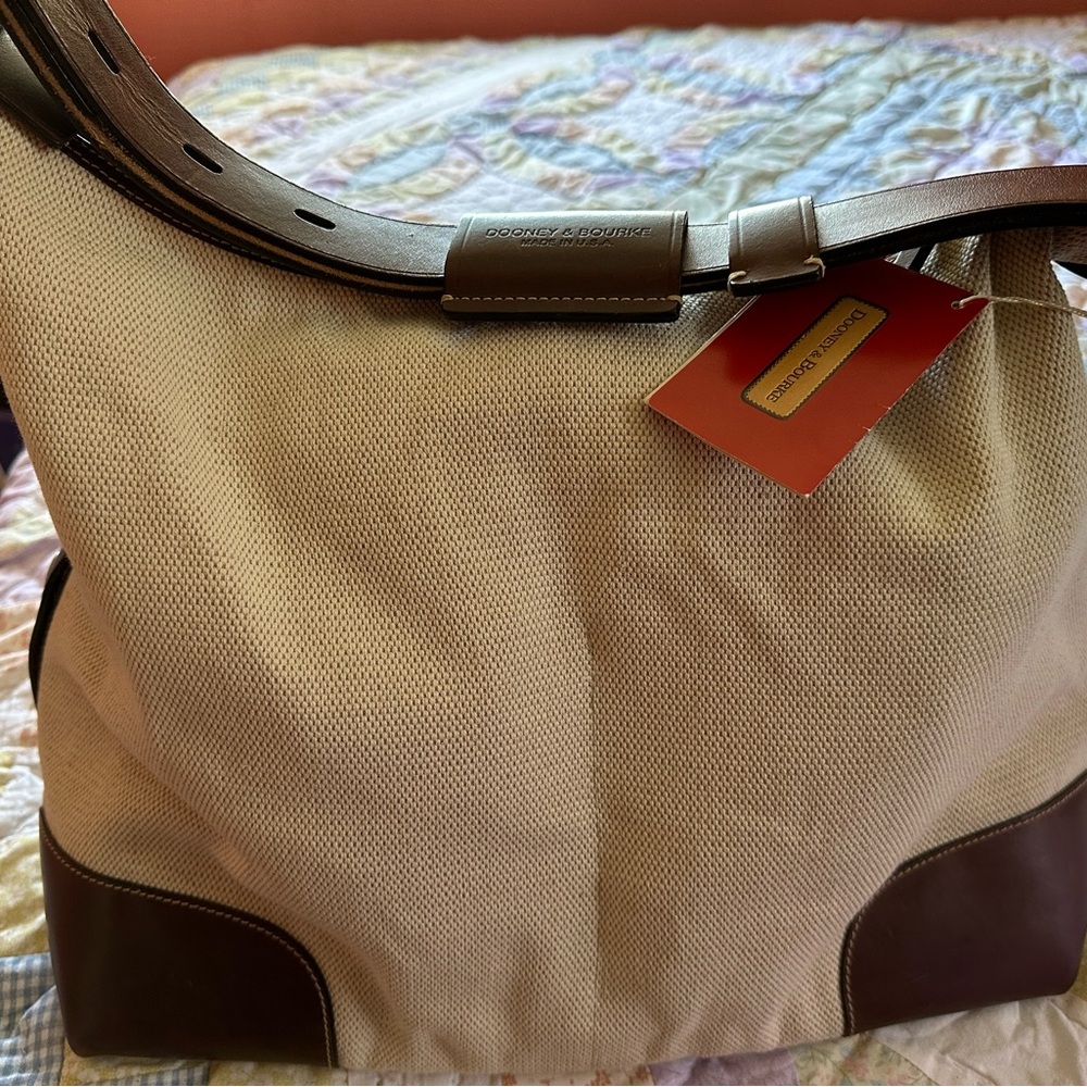 Dooney & Bourke Large Linen Sac FIRM PRICE